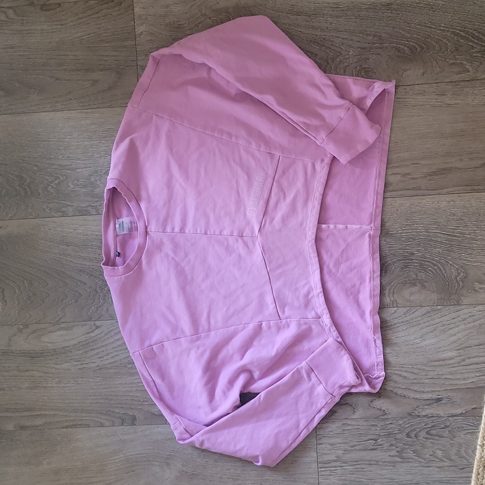 Gymshark crop sweatshirt